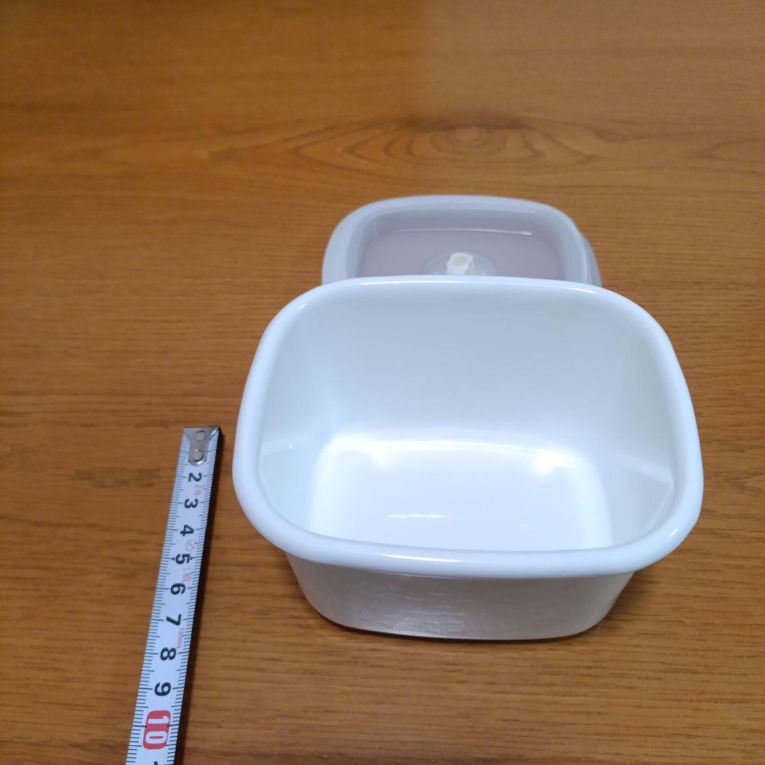 【無印良品】ホーロー容器5個セット(密閉フタ付)