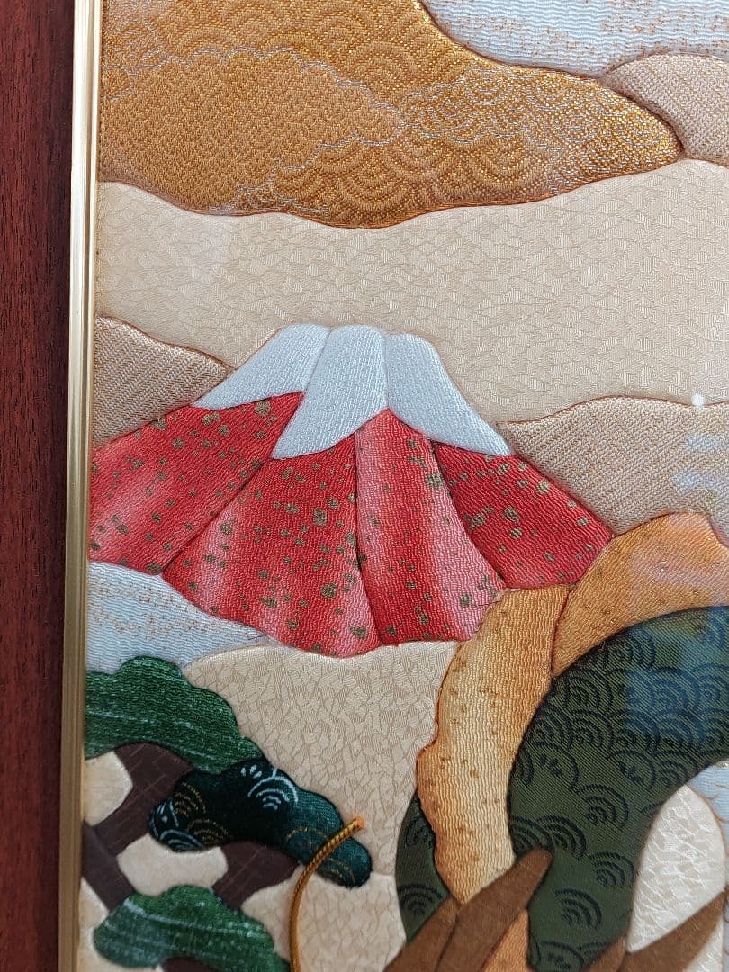 きめこみ 昇り龍 吉祥瑞雲龍