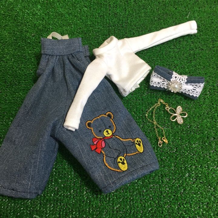 ブライス、アイシードール  ドール服 autofwitto  ズボン❤