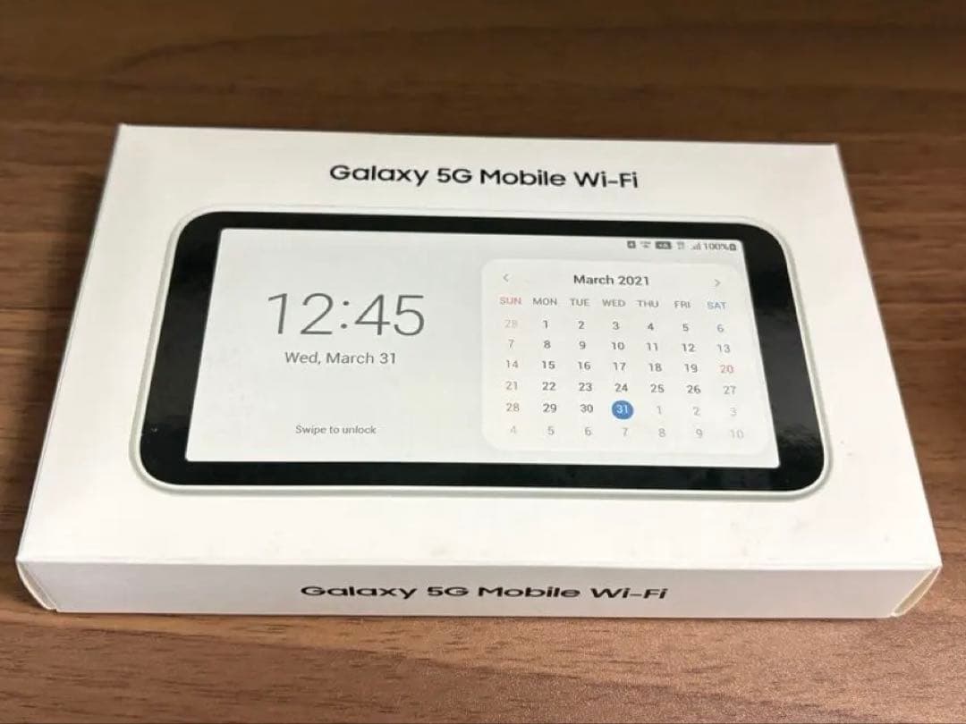 Galaxy 5G Mobile Wi-Fi WiMAX ルーターSCR01