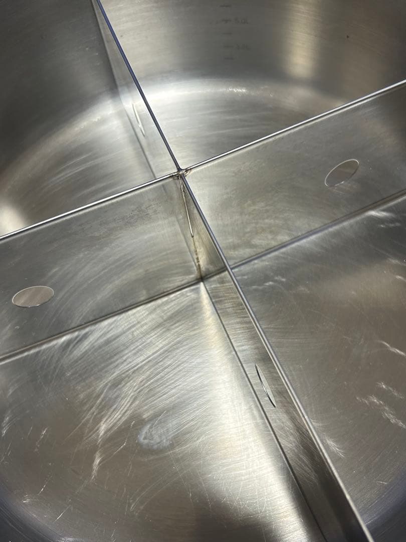 おでん鍋 36cm業務用 家庭用 ステンレス製 4分割鍋