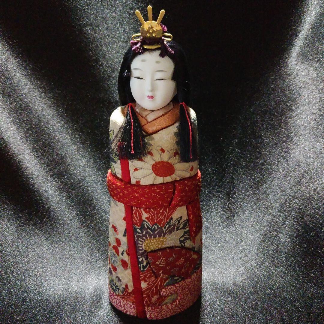 古ちりめん　木目込人形