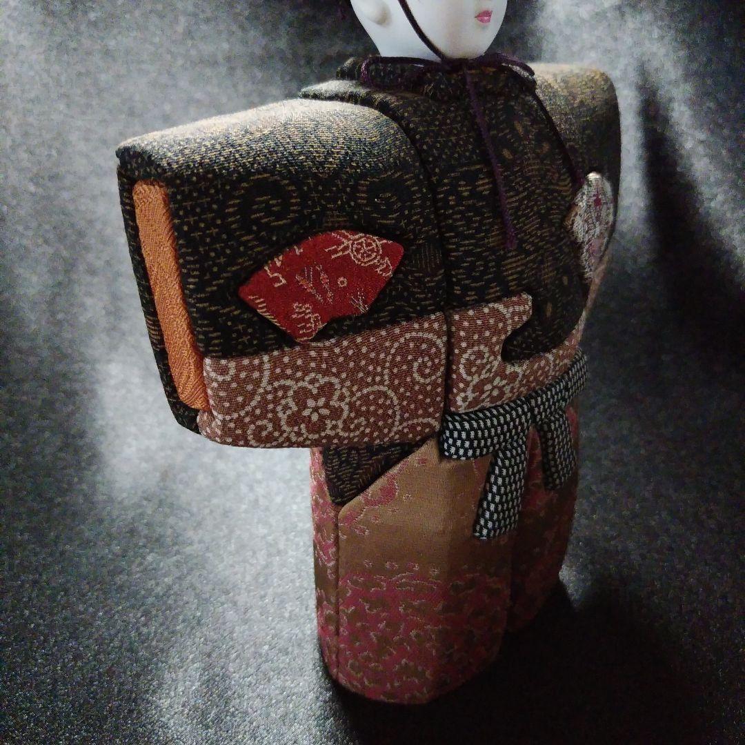 古ちりめん　木目込人形
