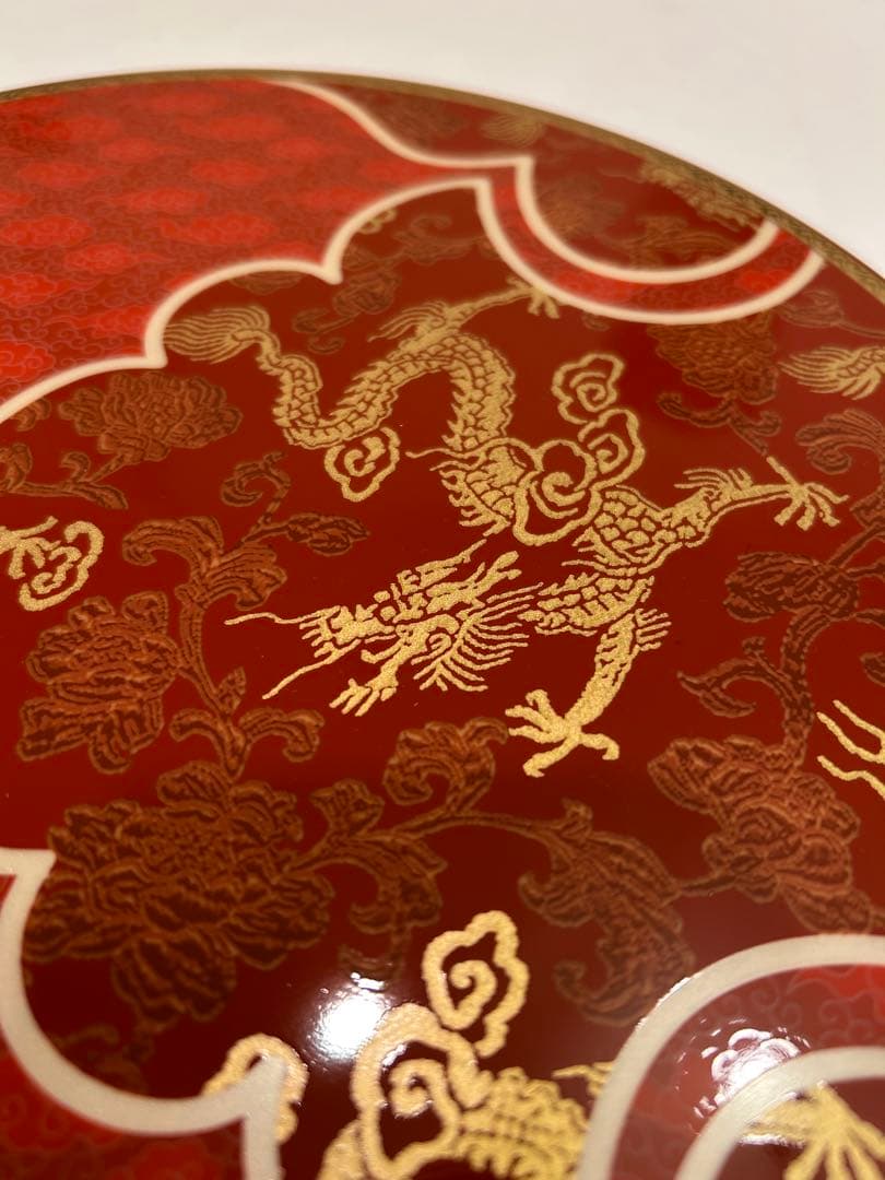 NIKKO NOVEL DORAGON ２７㎝フラットプレート　未使用　龍