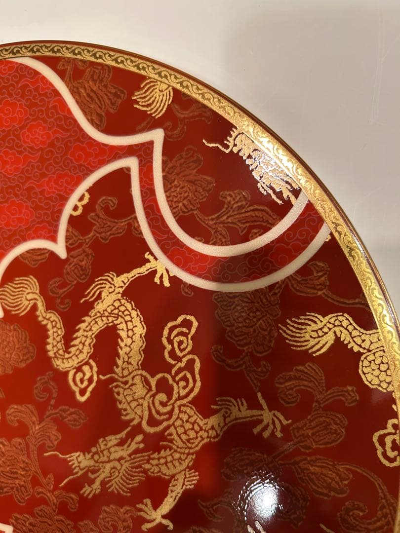 NIKKO NOVEL DORAGON ２７㎝フラットプレート　未使用　龍