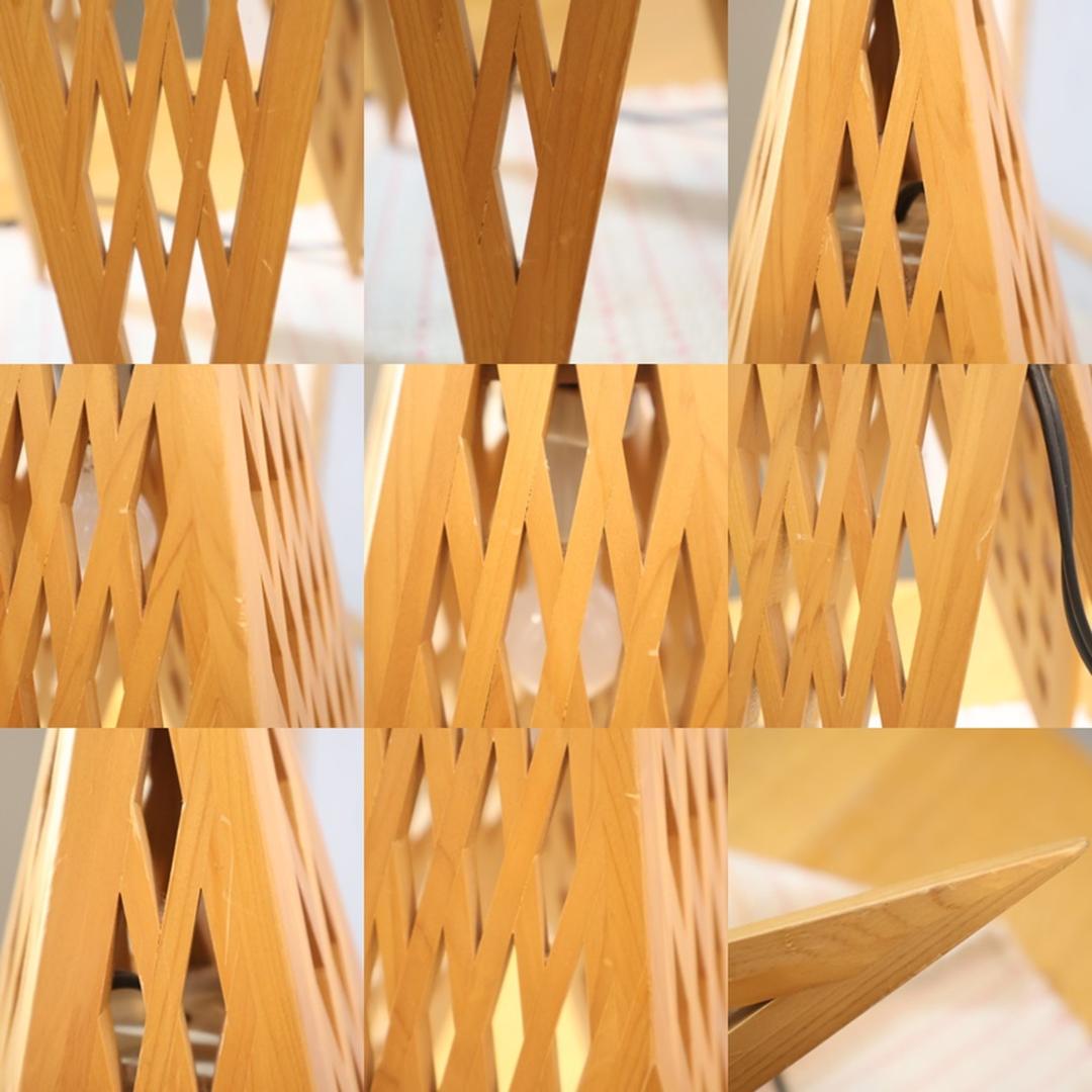 林木工芸 kinoakari 木のあかり STAR スター 照明 スタンドライト