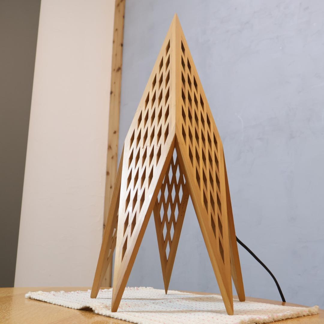 林木工芸 kinoakari 木のあかり STAR スター 照明 スタンドライト