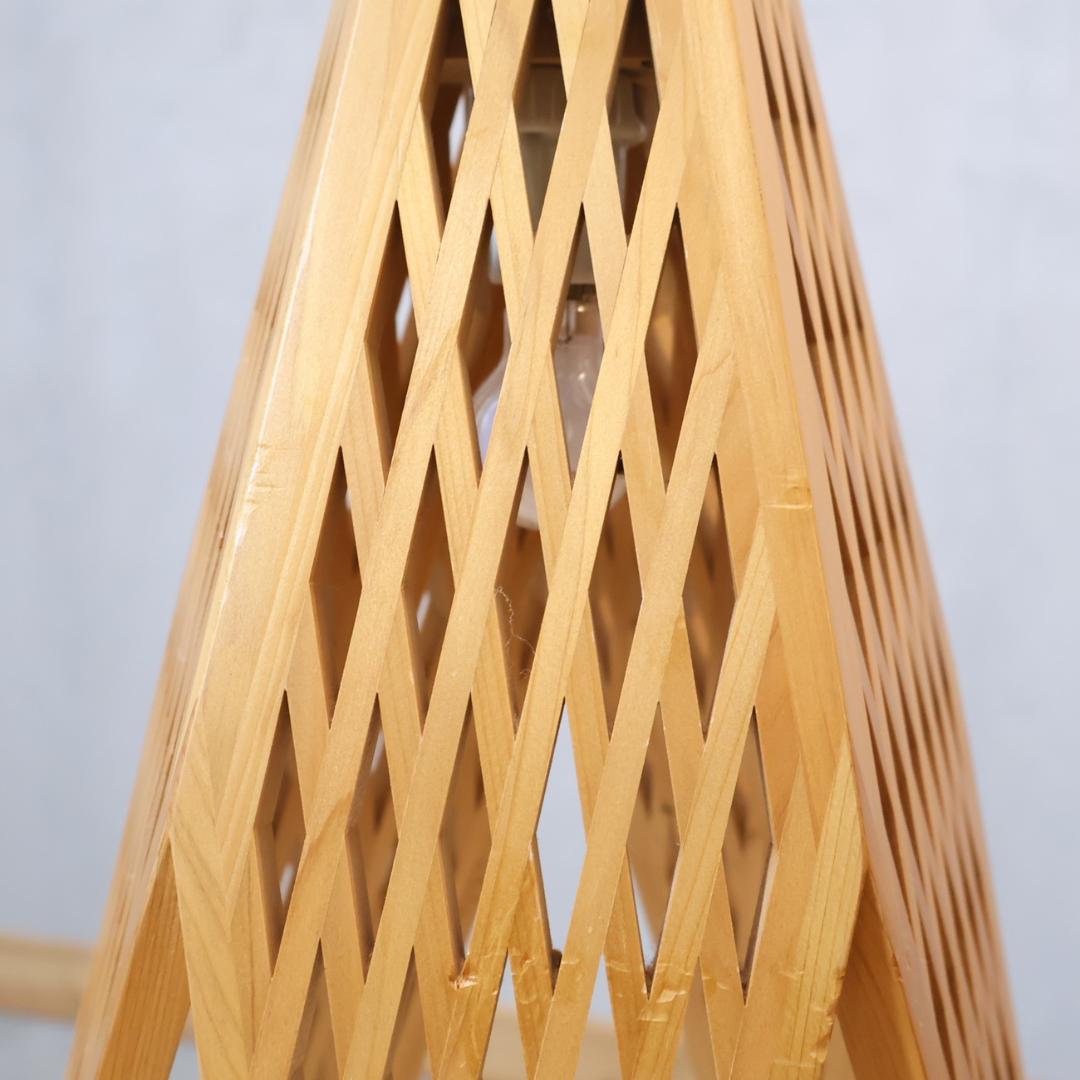 林木工芸 kinoakari 木のあかり STAR スター 照明 スタンドライト