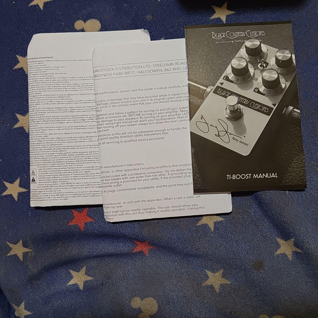 ギター Black Country Customs TI-Boost