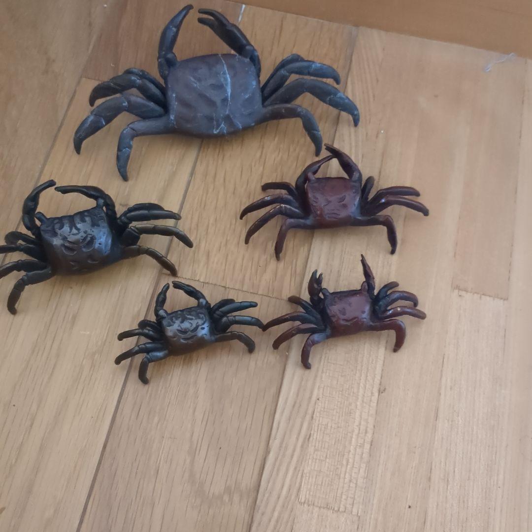 カニ　置物　材質不明
