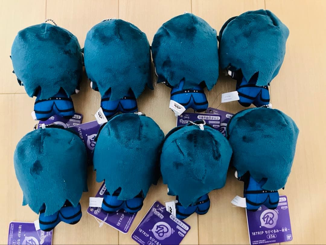 18TRIP エイトリ ちびぐるみ 夜班 棗夜鷹 ぬいぐるみ　8体