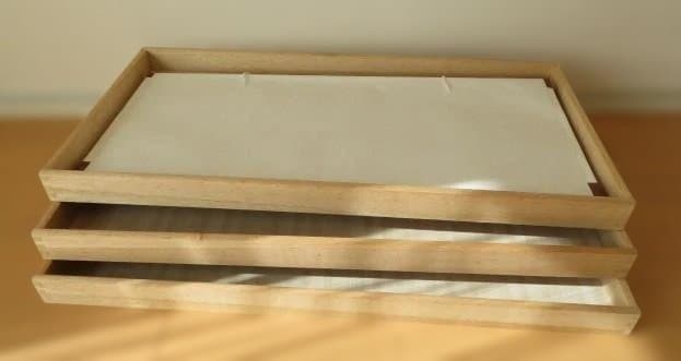きもの収納　桐箱３段