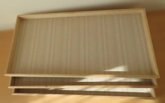 きもの収納　桐箱３段