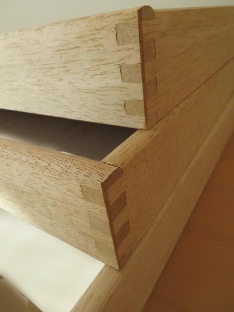 きもの収納　桐箱３段