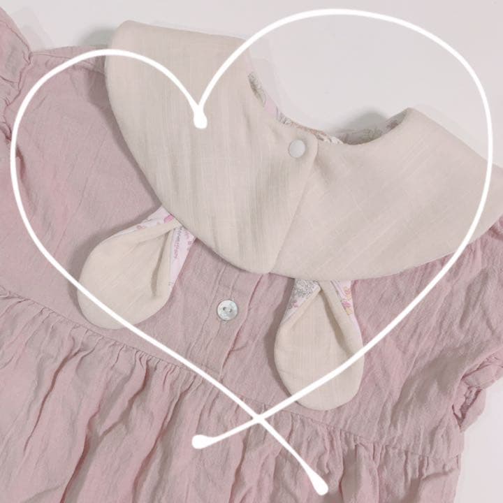 うさみみスタイ　ハンドメイド