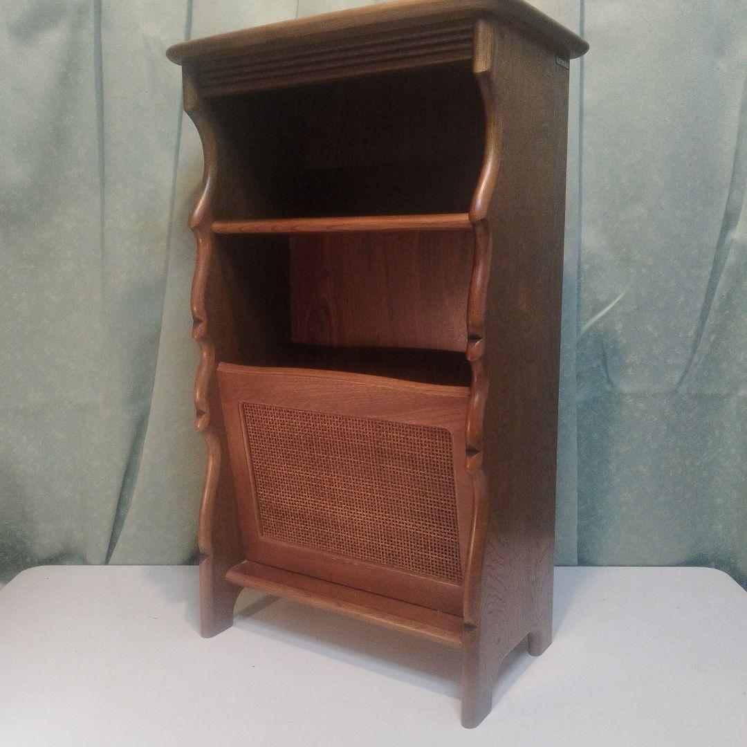 カリモク家具　花台　マガジンラック