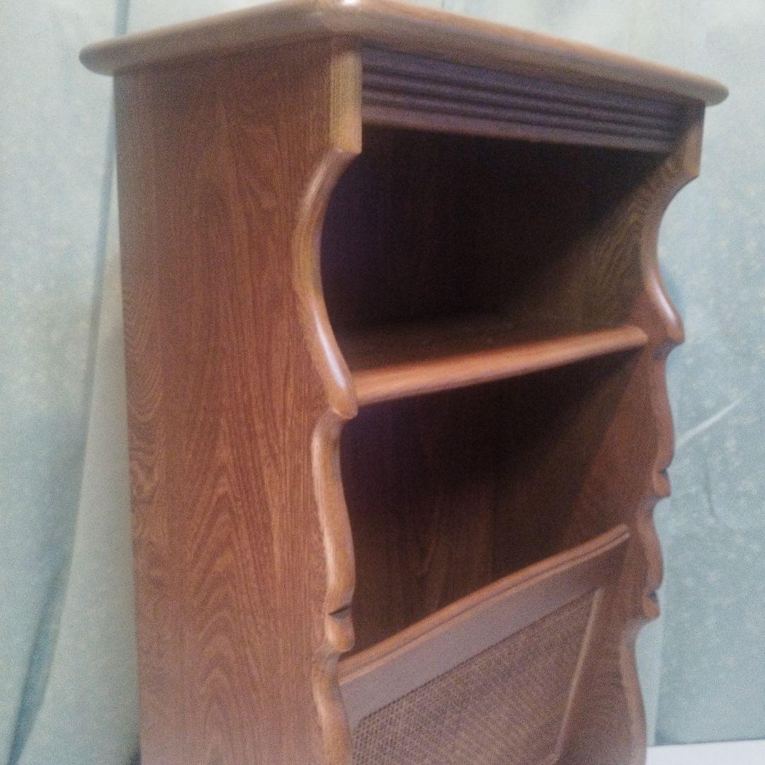 カリモク家具　花台　マガジンラック