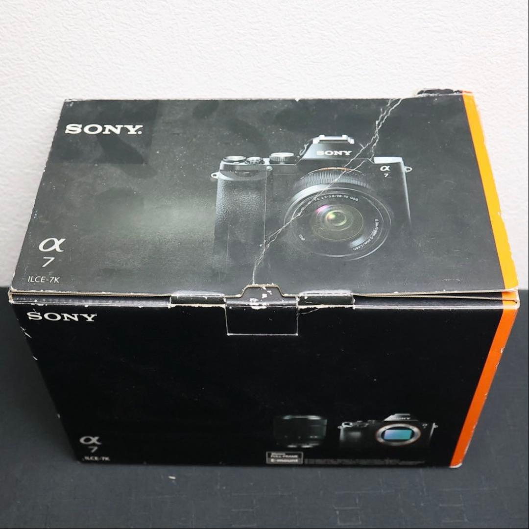 【セット売り】SONY ソニーフルサイズ一眼 α7 ILCE-7K 付属品あり