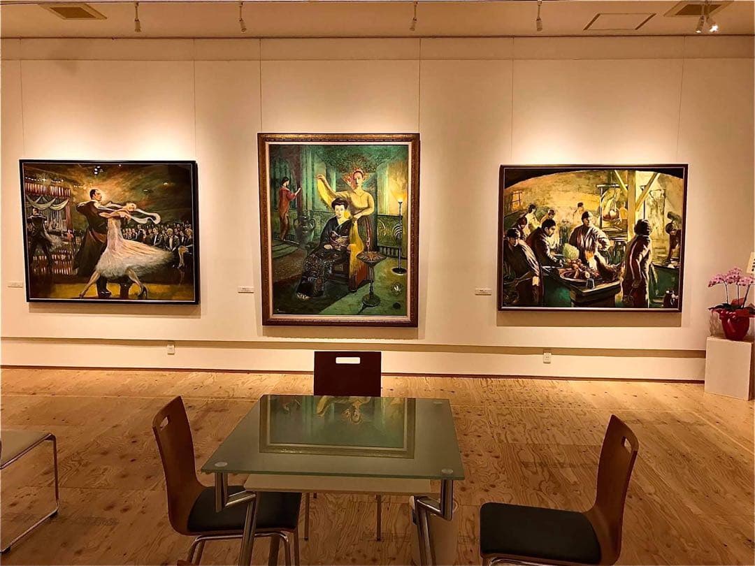 田村誠司 水彩画 全日本美術協会委員作品