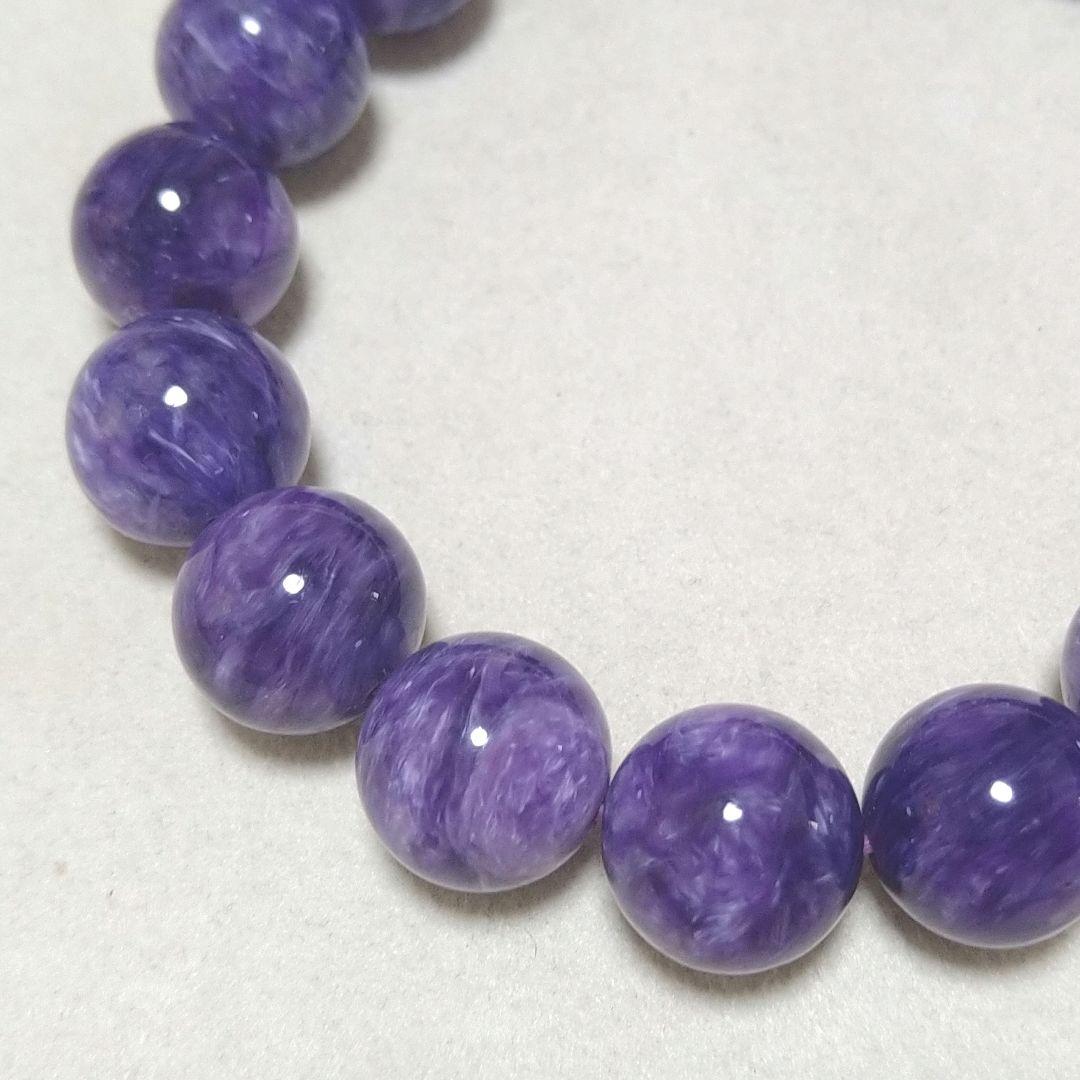 プロフ必読！∞ 高品質 チャロアイト12mmブレス ・恐怖心・不安・危機回避 ∞