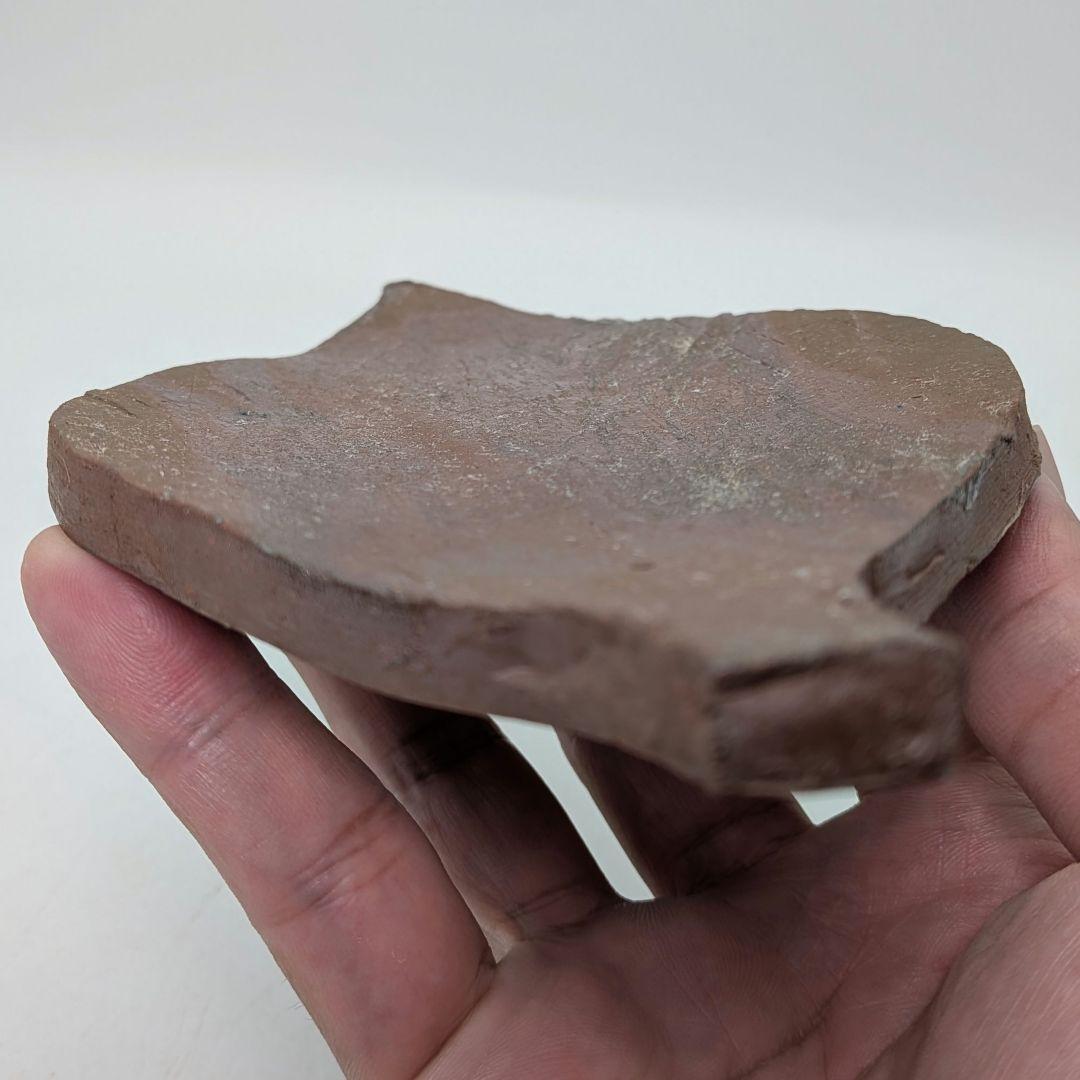 藤原陶臣 備前焼 葉皿5客 共箱 食器 菓子皿 菓子器 取り皿 銘々皿 緋襷