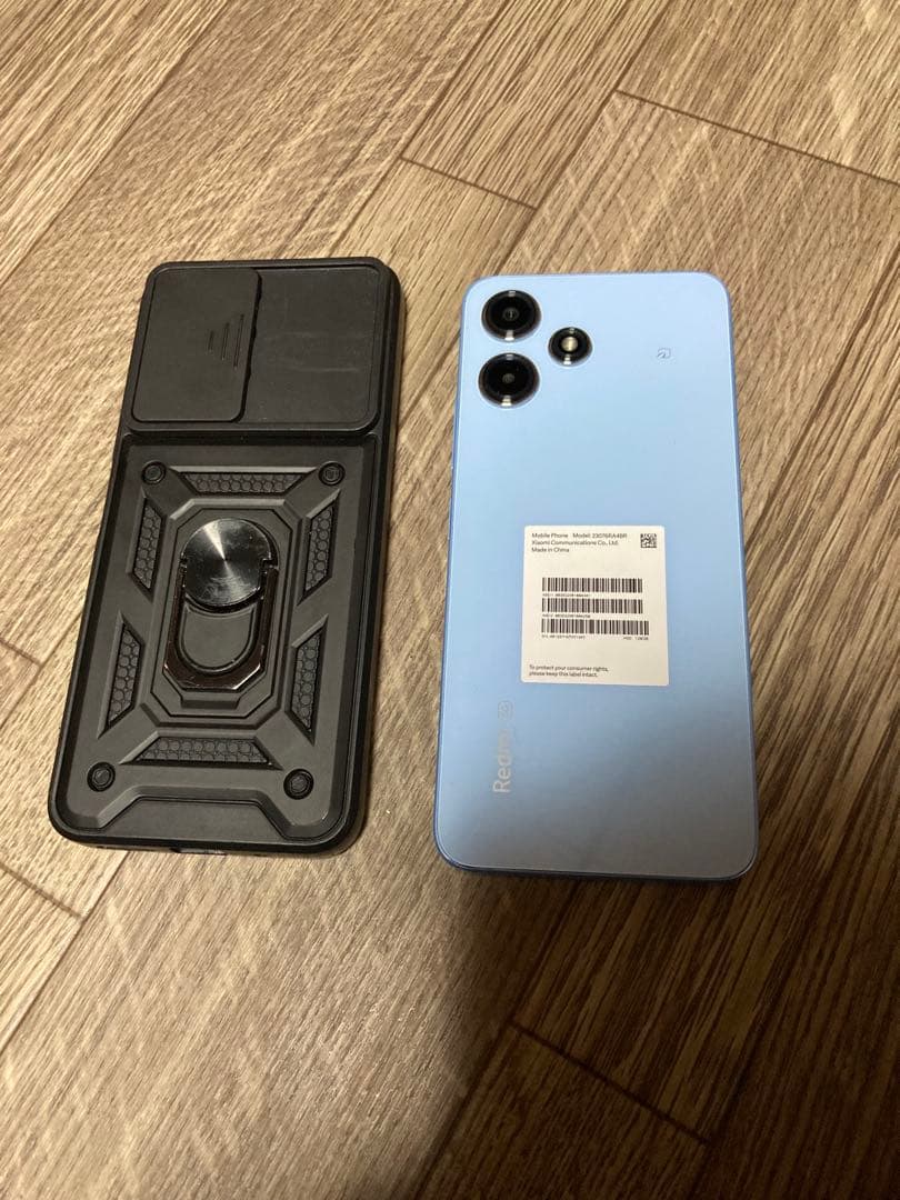 m*x様 Xiaomi Redmi 12 5G ブルー ケース、フィルム付き