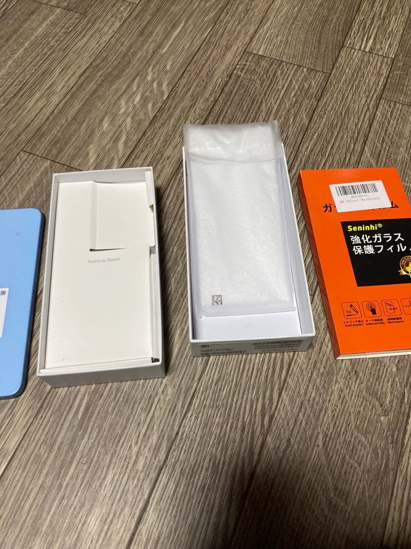 m*x様 Xiaomi Redmi 12 5G ブルー ケース、フィルム付き