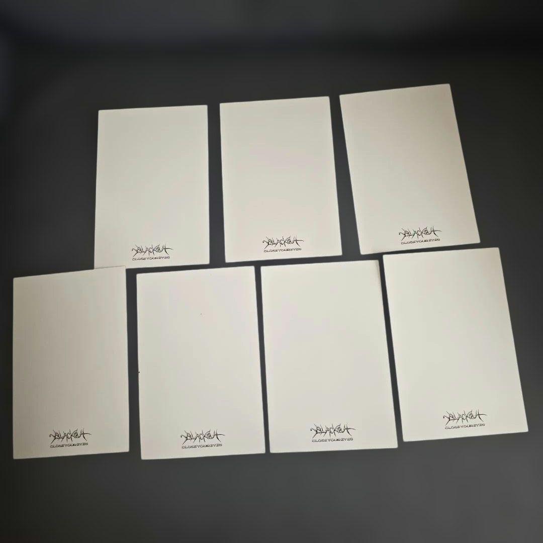 CLOSEYOUREYESクルユア韓国CU当選グッズ+ポストカード7限定品レア