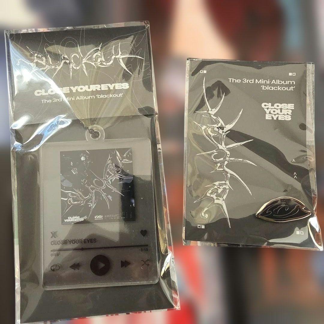 CLOSEYOUREYESクルユア韓国CU当選グッズ+ポストカード7限定品レア