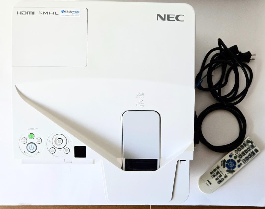 NEC 超単焦点プロジェクター NP-UM351WJL 3500ルーメン★送料込