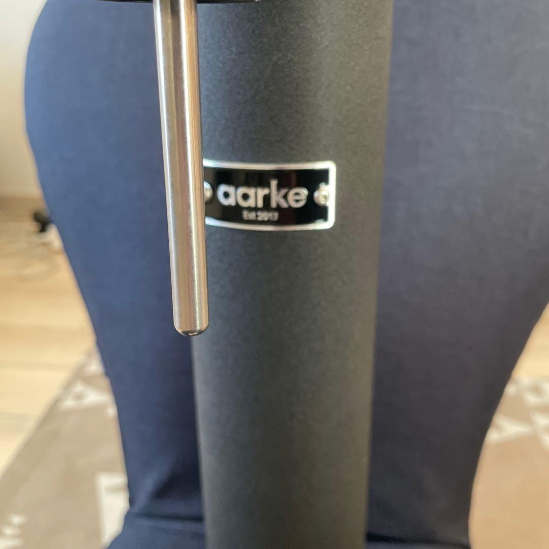 Aarke 炭酸水メーカー ブラック　マッド