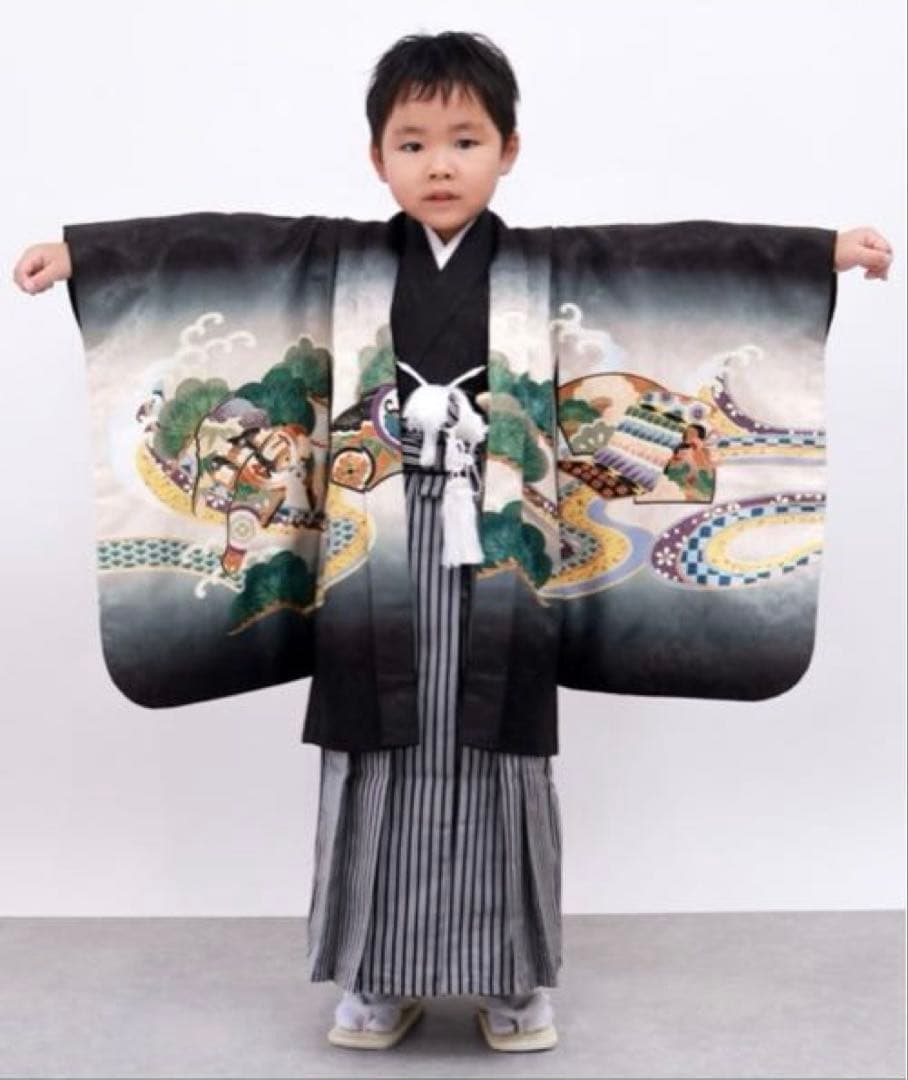 子ども用 七五三 着物セット 男の子
