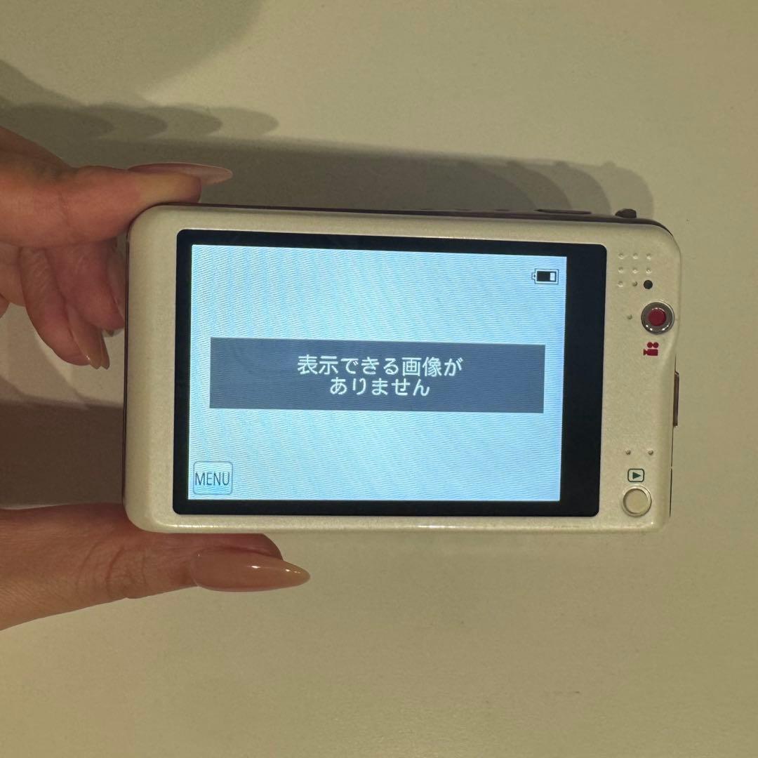 【動作確認済】パナソニック LUMIX FX DMC-FX80-W デジカメ