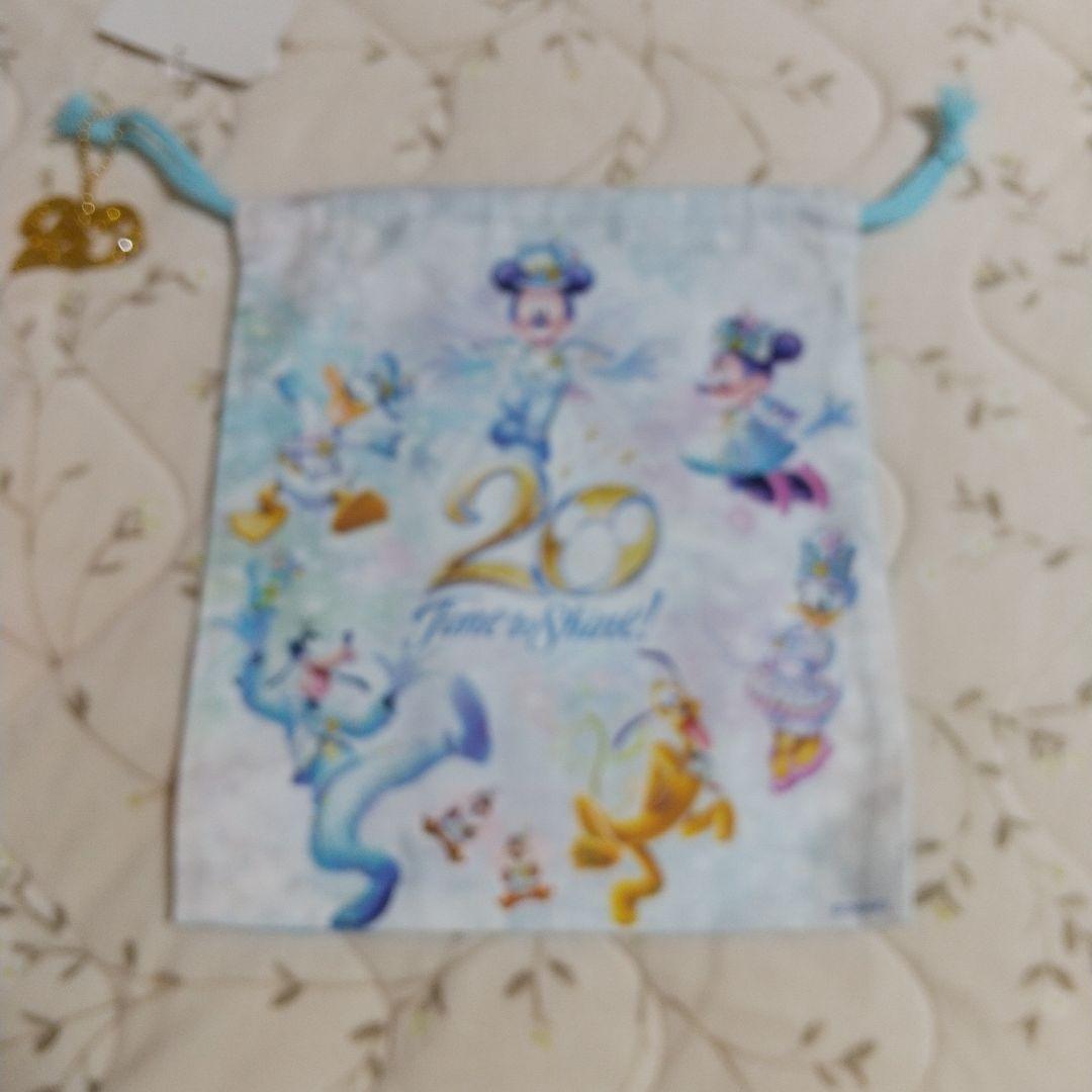 ディズニーランド35・40周年&ディズニーシー19・20周年巾着7枚セット