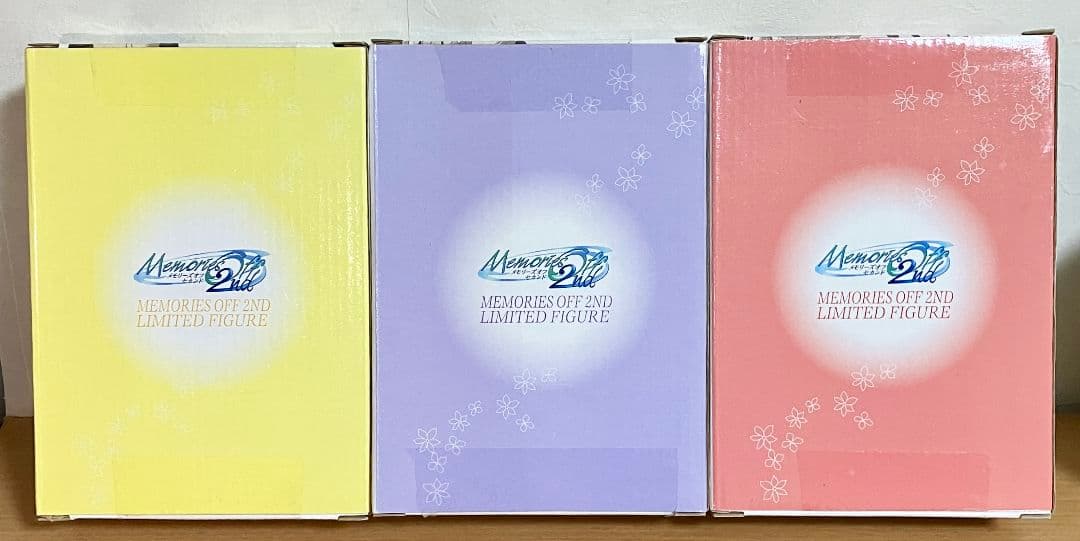 メモリーズオフセカンド 限定 フィギュア 3点セット