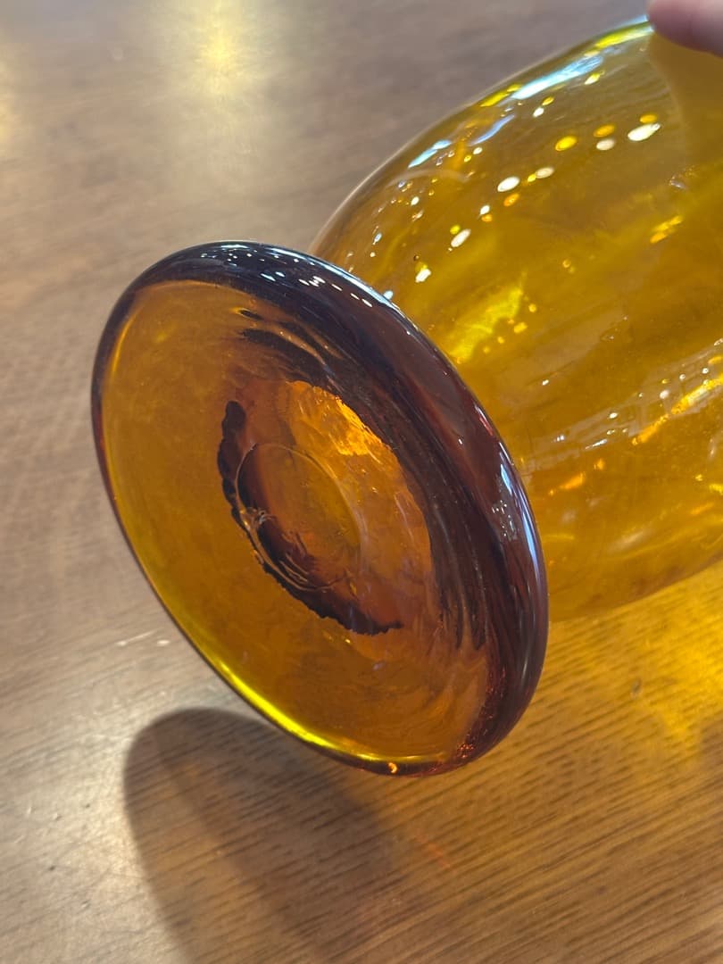 【希少】Vintage Blenko Art Glass アメリカビンテージ