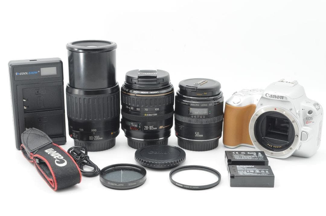 ☆超美品⑥☆新春初売りSALE☆ Canon EOS Kiss x9 トリプル