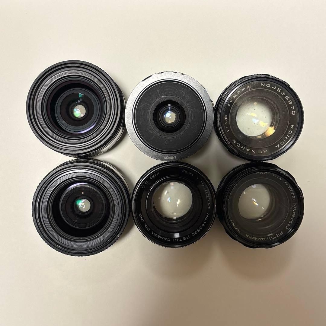 【まとめ売り①】MINOLTA、Konicaなどオールドレンズ24点