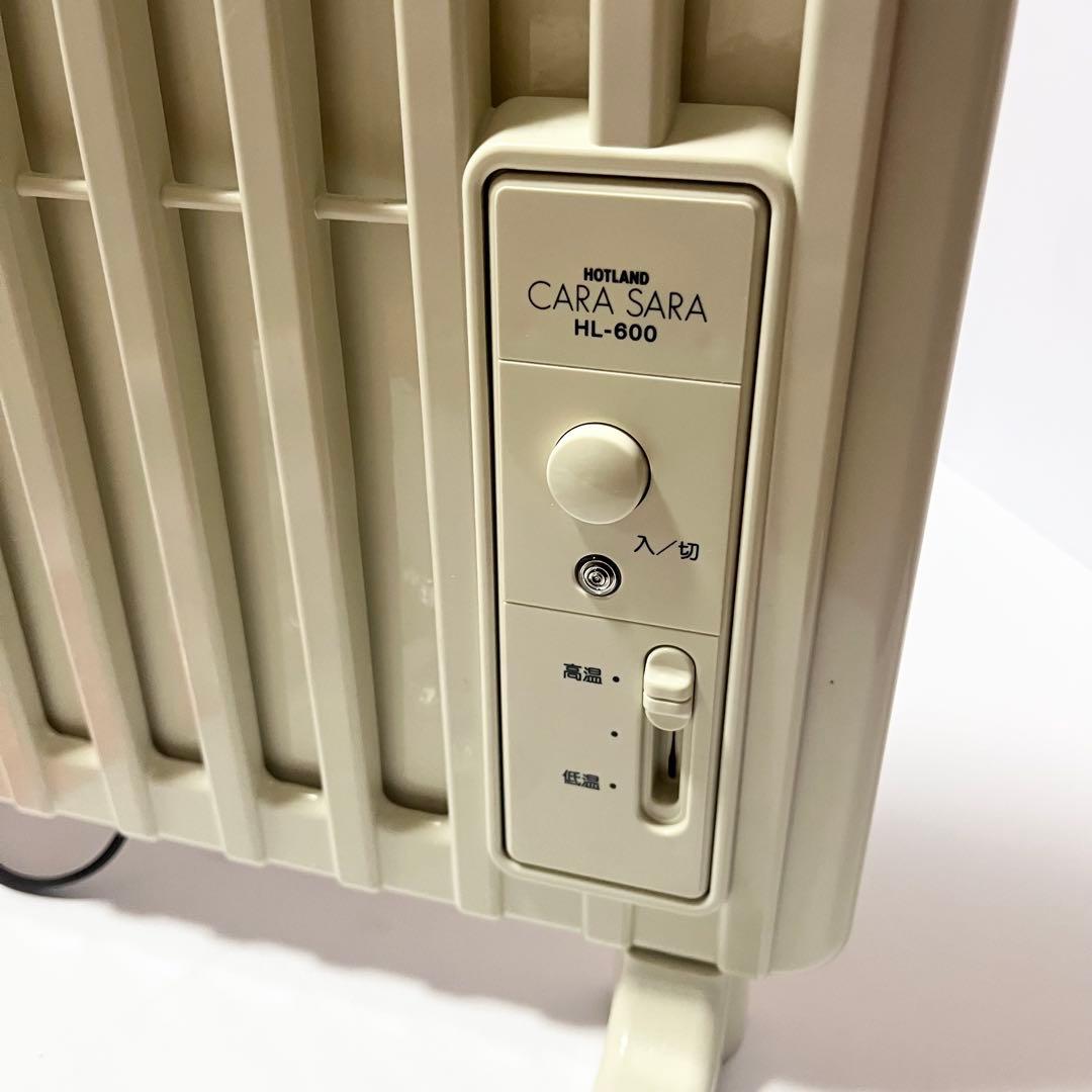富士ホーロー CARASA パネルヒーター HL-600 薄型 軽量