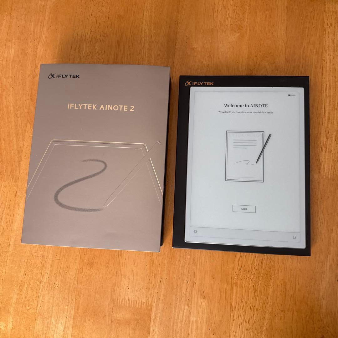 iFLYTEK AINOTE2 純正カバー&追加替え芯付き