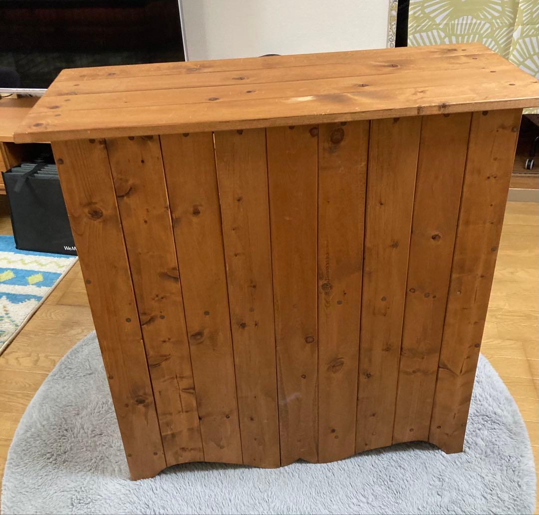 カントリー家具　木製キャビネット