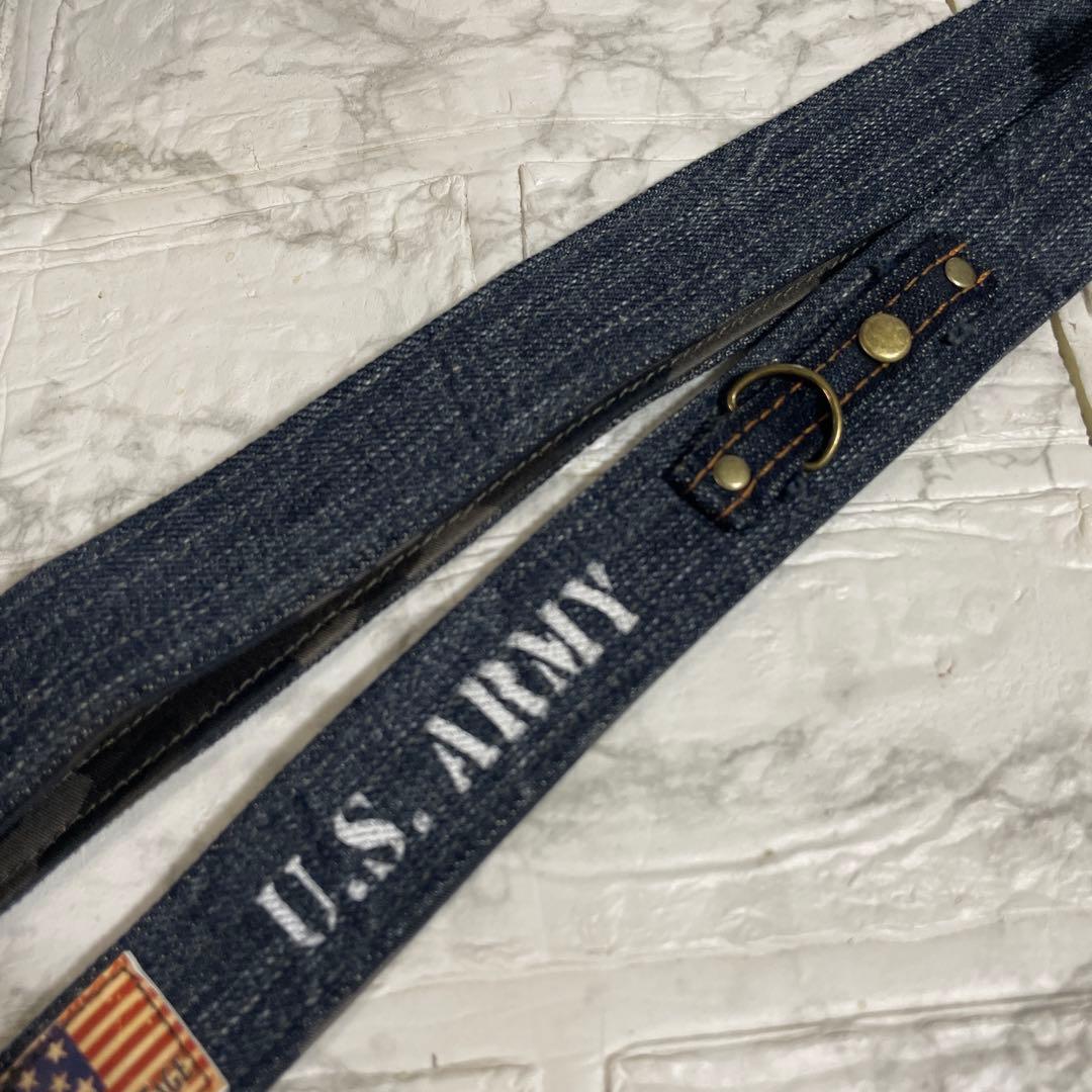 No.480.481.483.494.496 デニムリメイクショルダー紐　濃紺