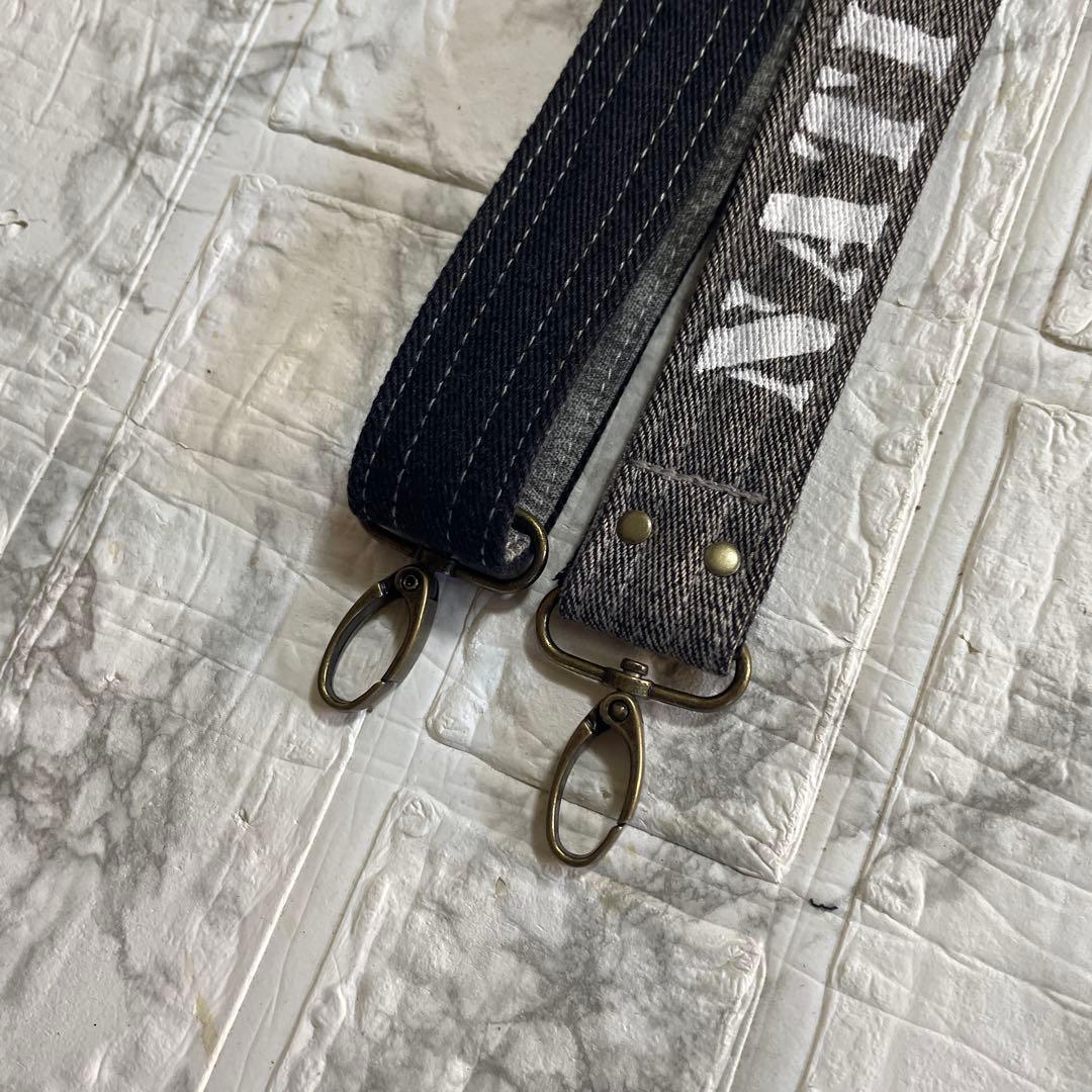 No.480.481.483.494.496 デニムリメイクショルダー紐　濃紺