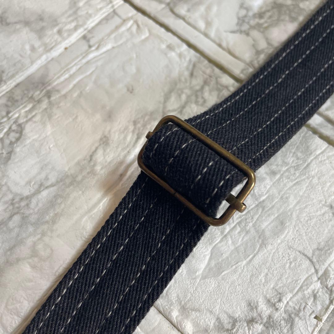 No.480.481.483.494.496 デニムリメイクショルダー紐　濃紺