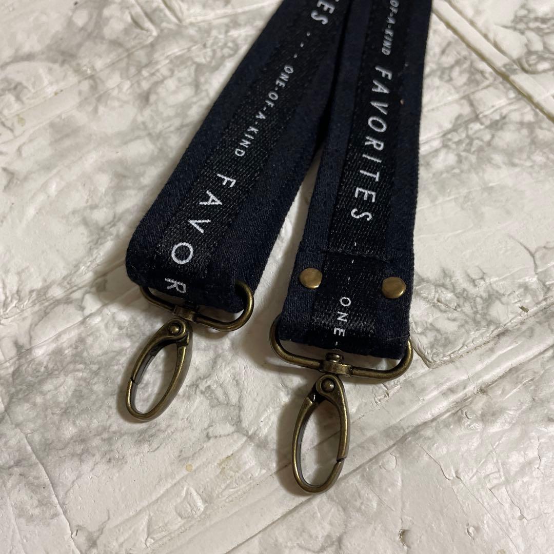 No.480.481.483.494.496 デニムリメイクショルダー紐　濃紺