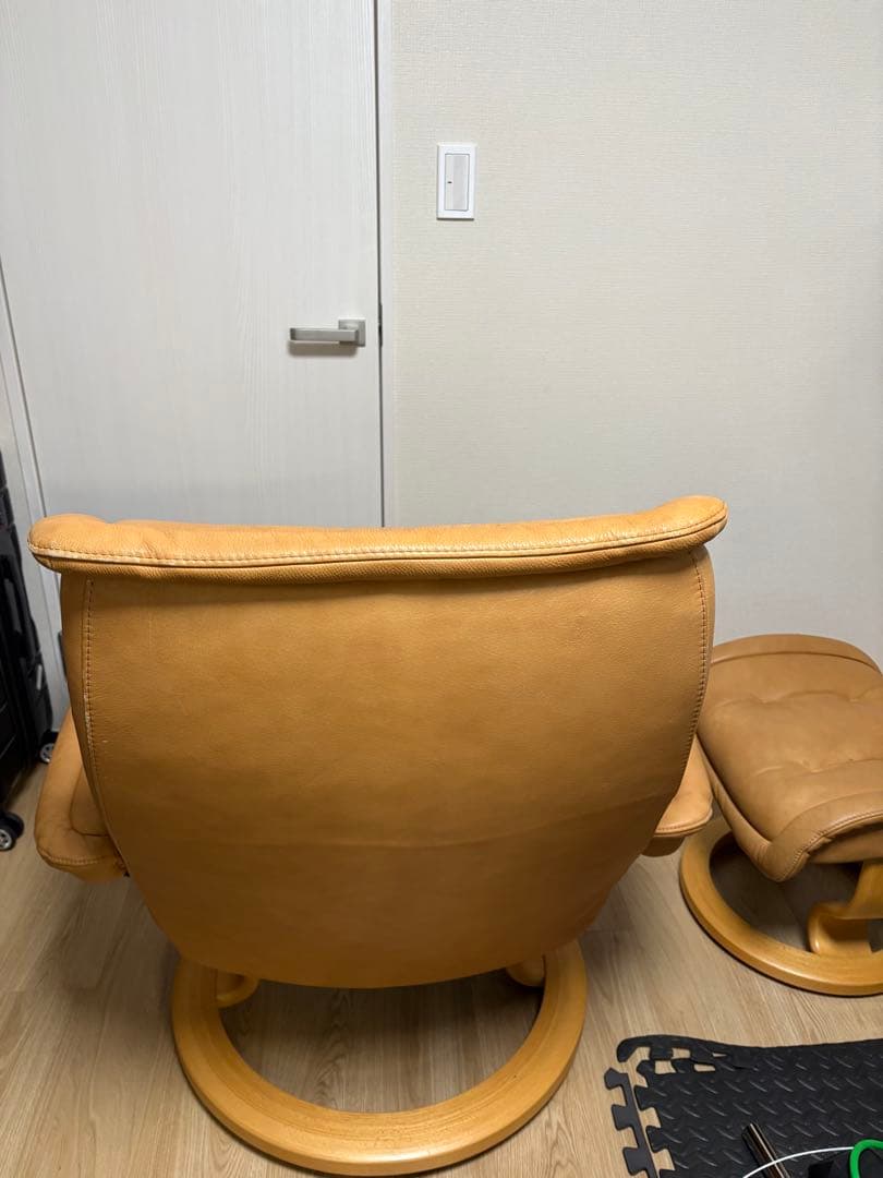 約50万円 Lサイズ 最高級ロイヤル エコーネス ストレスレスチェア②