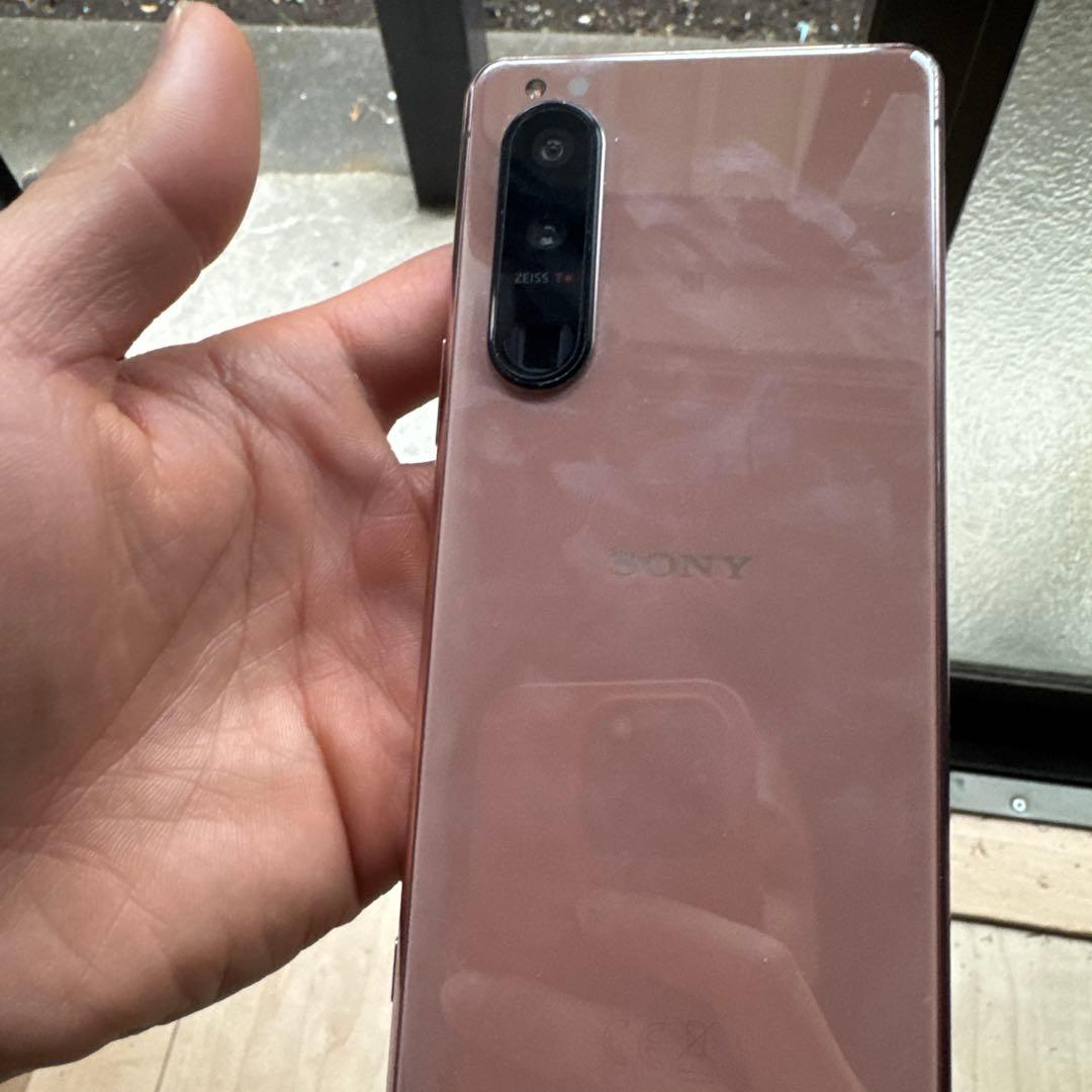 SONY スマートフォン デュアルカメラ ピンク 5 iii simフリー