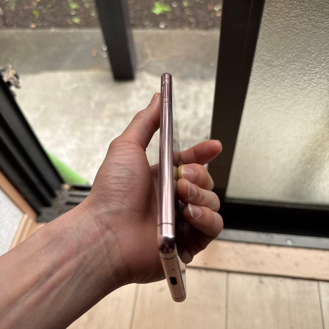 SONY スマートフォン デュアルカメラ ピンク 5 iii simフリー