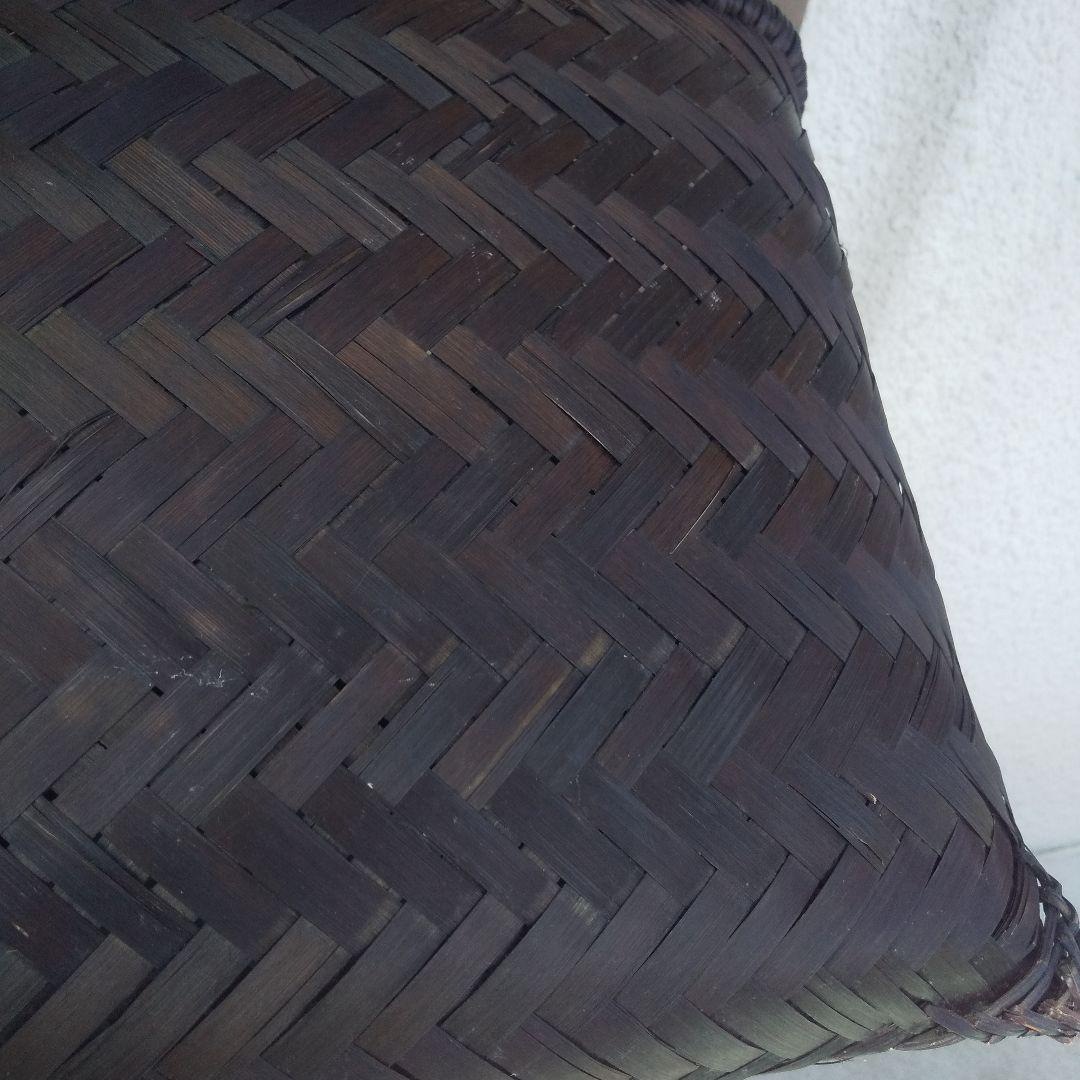 籠バック カゴバッグ(大) ハンドメイド編み込みカゴバッグ