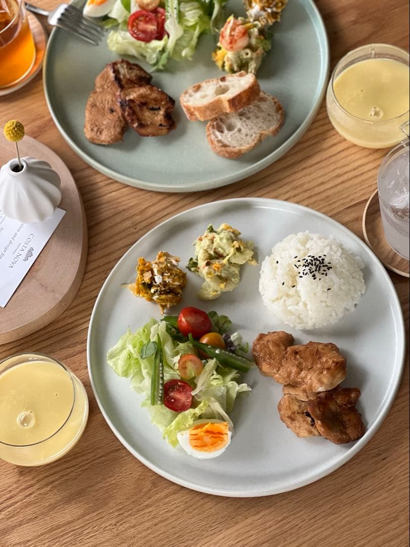 コスタノバ　レドンダ　ラウンドプレート2枚セット